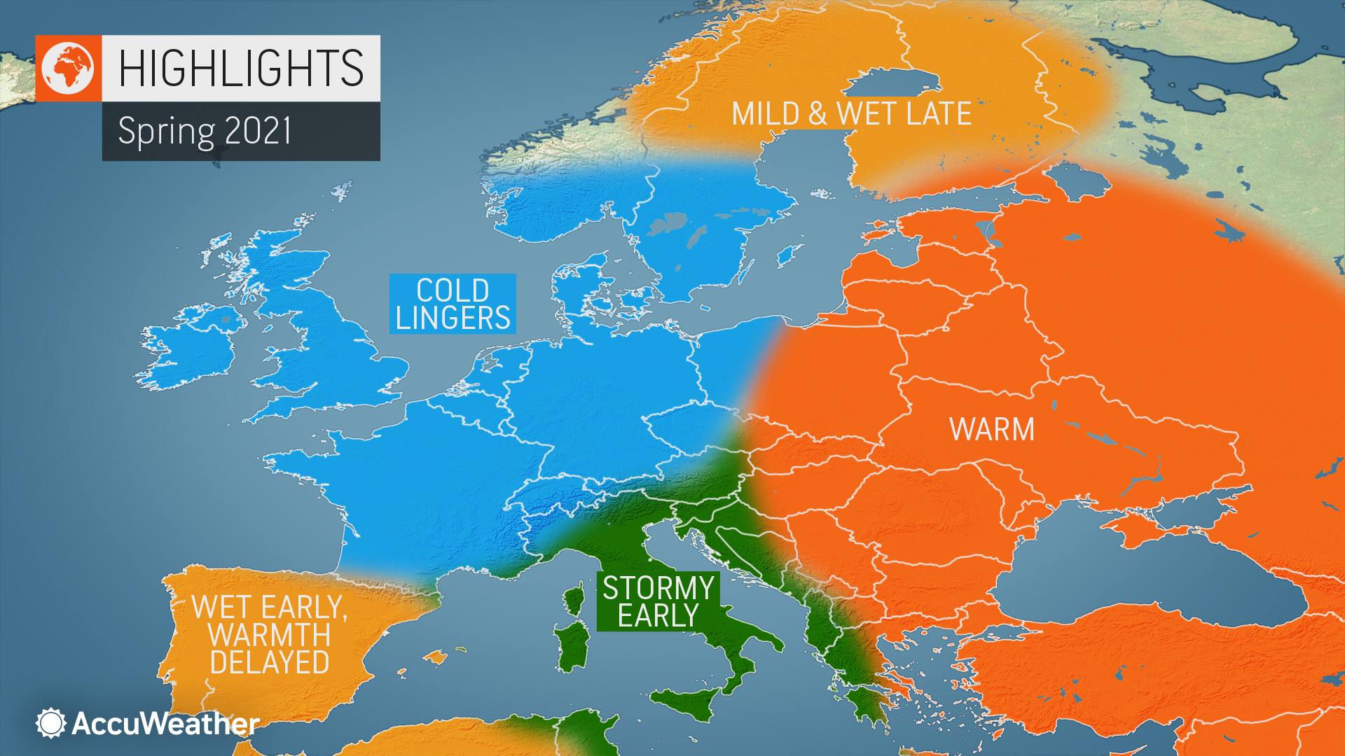 AccuWeather Objavio Veliku Prognozu Za Proljeće; Čeka Nas Još Hladnih ...